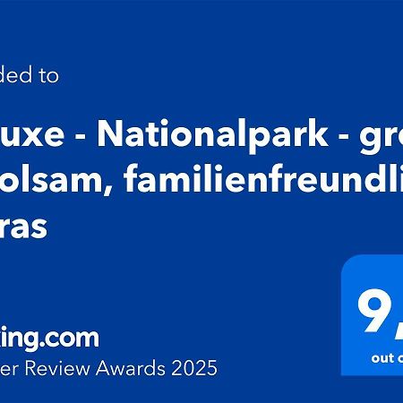 Deluxe - Nationalpark - Gross, Erholsam, Familienfreundlich, Extras Apartment Ellweiler Екстериор снимка